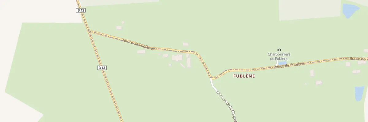 Plan du 8 Fublene à Limoise