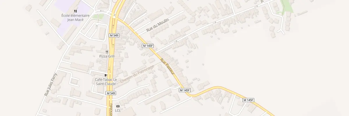 Plan du 33 Rue Pasteur à Wattignies