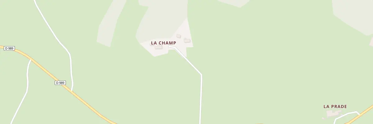 Plan du 5041 La Champ à Anterrieux