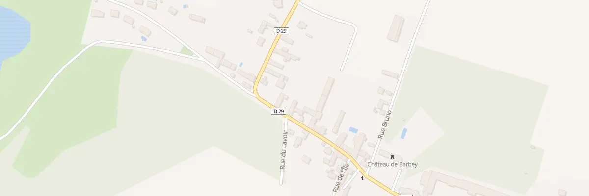 Plan du 5015 Grande Rue à Barbey