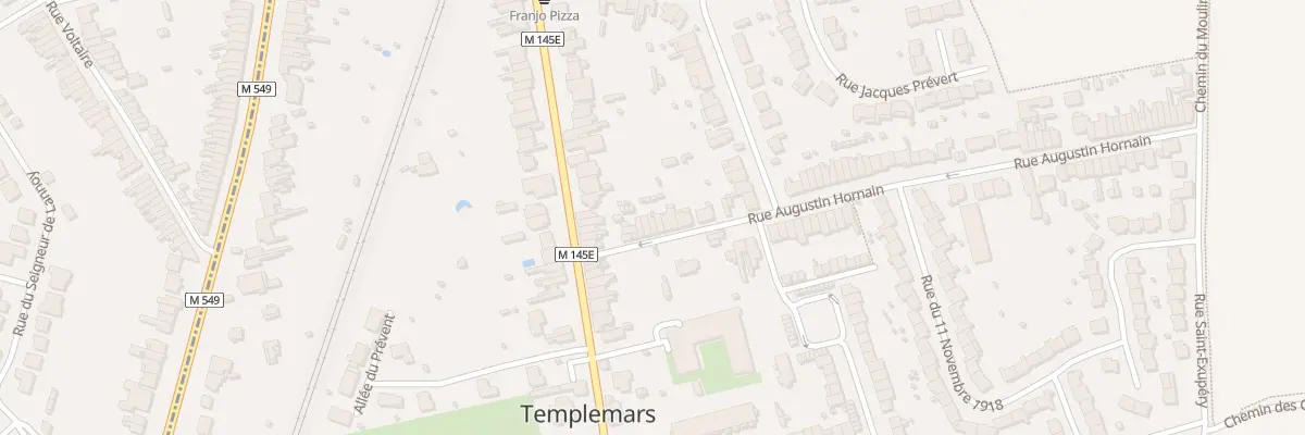 Plan du 7 Rue Augustin Hornain à Templemars