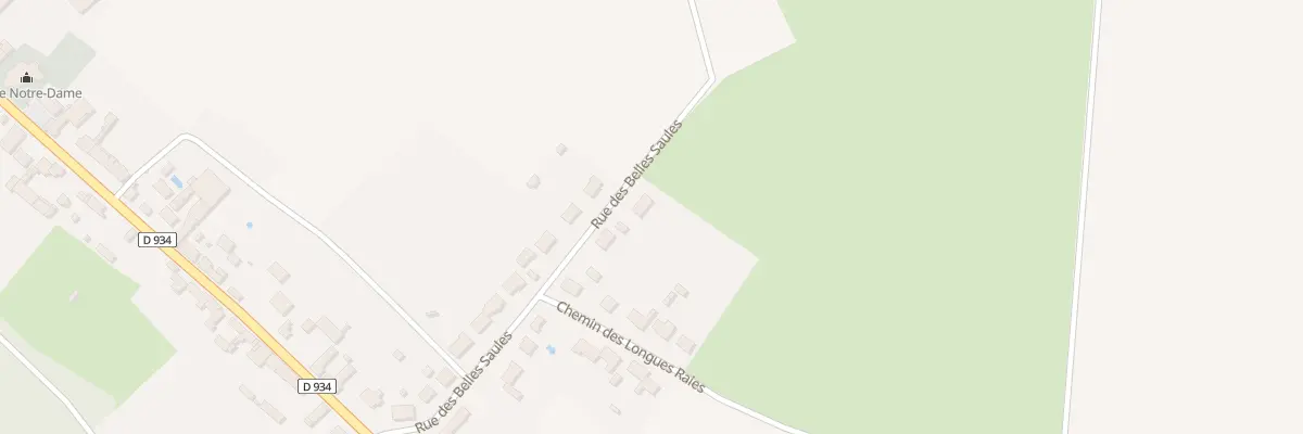 Plan du 258 Rue des Belles Saules à Pontoise-lès-Noyon