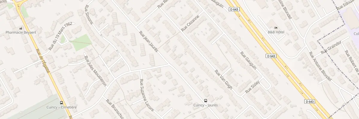 Plan du 325 Rue Jean Jaurès à Cuincy
