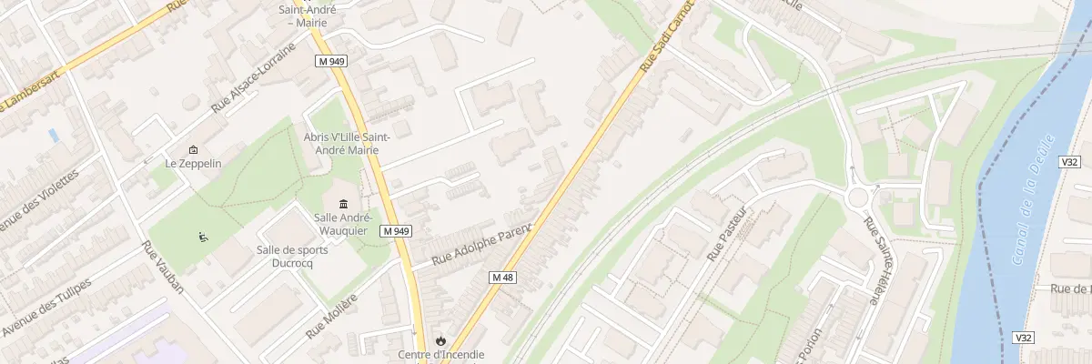 Plan du 57 Rue Sadi Carnot à Saint-André-lez-Lille