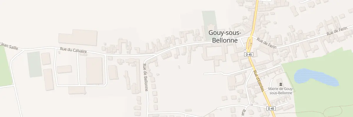 Plan du 15B Rue de l’Eglise à Gouy-sous-Bellonne