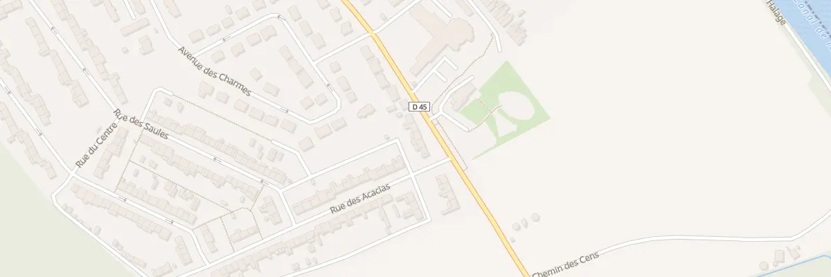 Plan du 44 Rue de Gouy à Corbehem