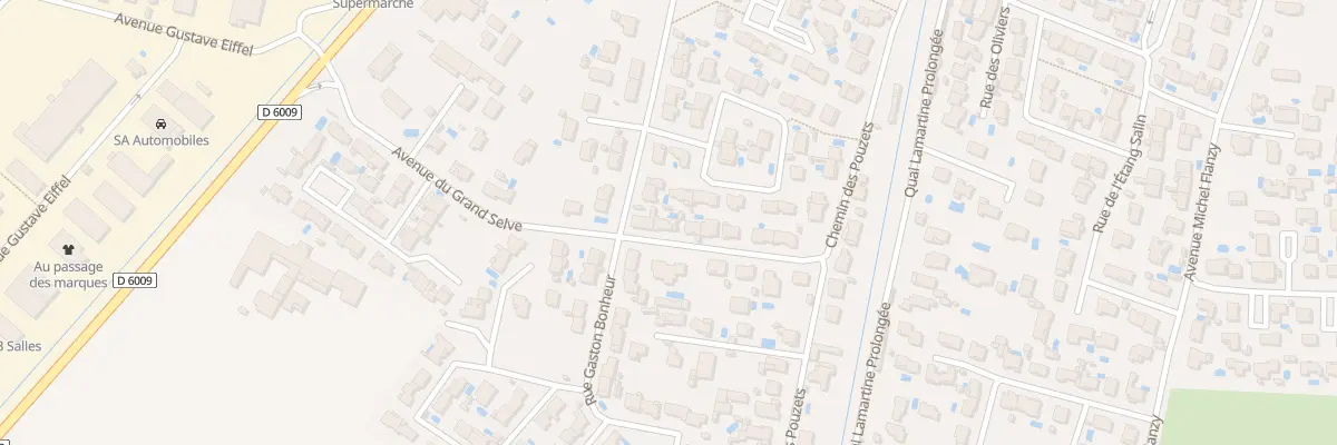 Plan du 12 Av du Grand Selve à Coursan