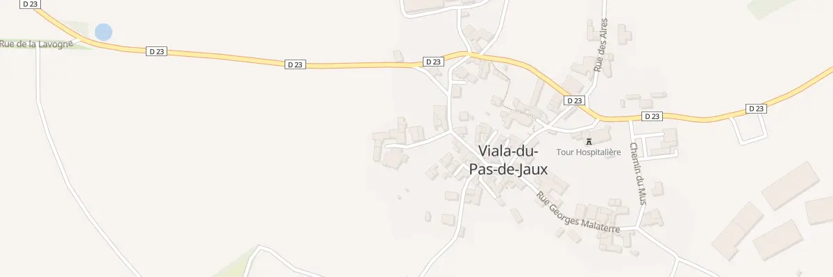 Plan du 5028 Le Viala à Viala-du-Pas-de-Jaux
