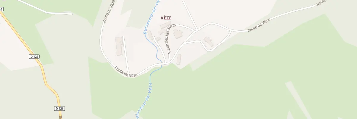 Plan du 5035 Veze à Mazoires