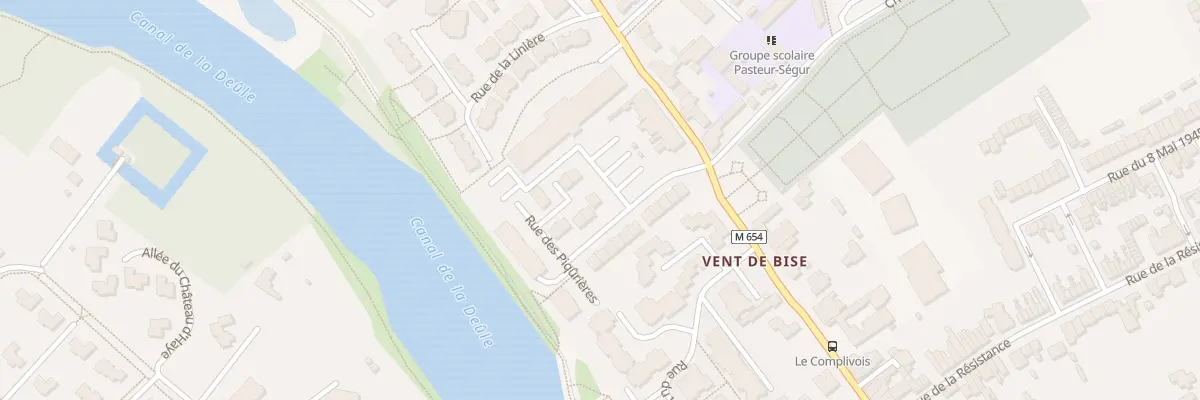 Plan du 18 Rue des Piqurières à Wambrechies