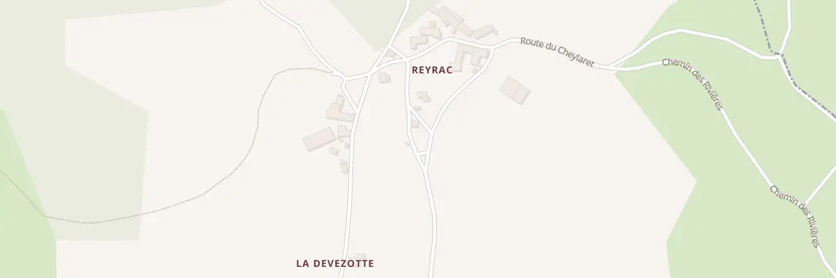 Plan du 5062 Le Couderc à Brion