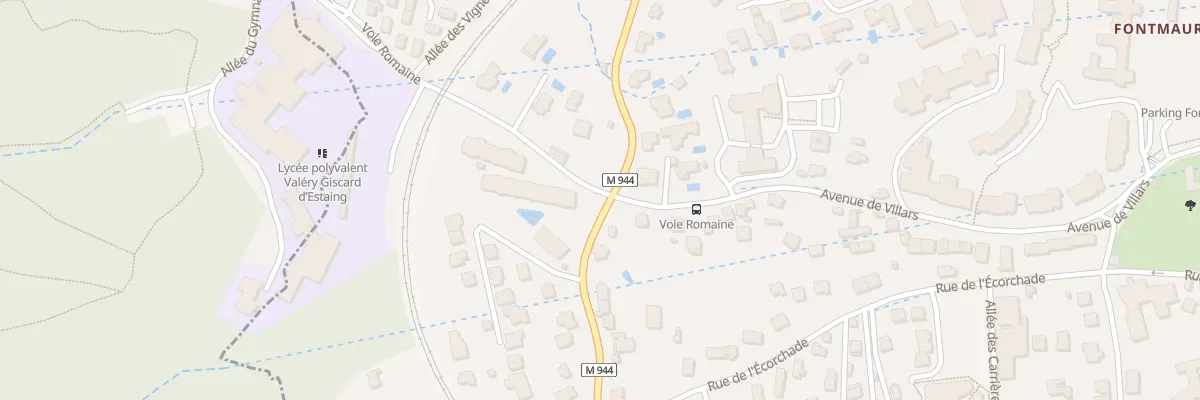 Plan du 55 Av Thermale à Chamalières