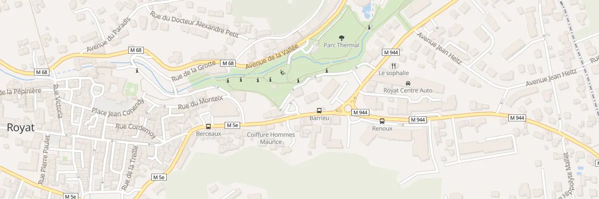 Plan du 6 Av Jean Jaurès à Royat