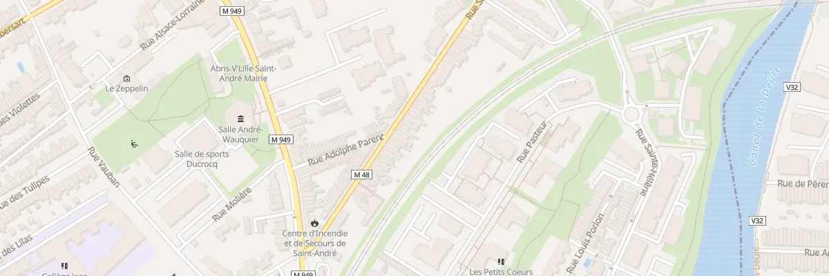 Plan du 70 Rue Sadi Carnot à Saint-André-lez-Lille