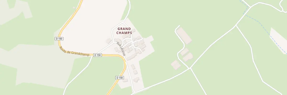 Plan du 5191 Grand Champs à Olloix