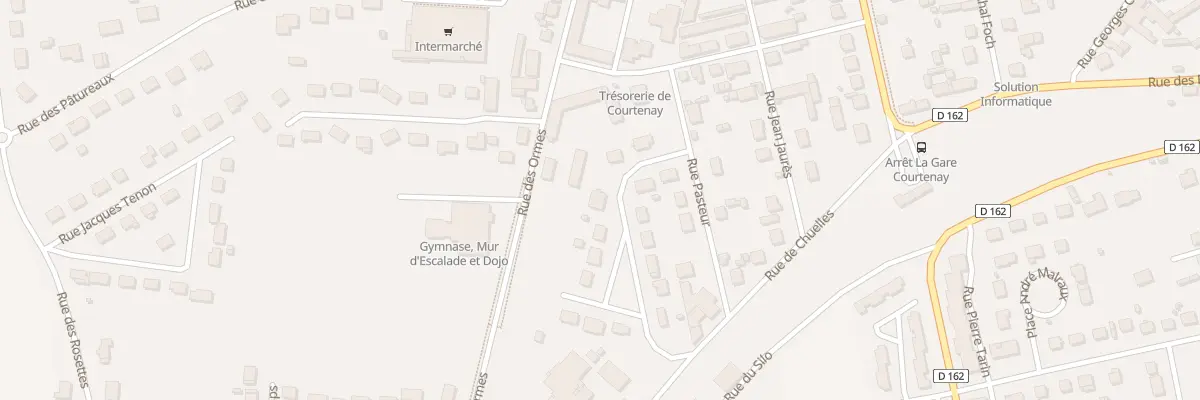 Plan du 6 Rue Paul Rolier à Courtenay