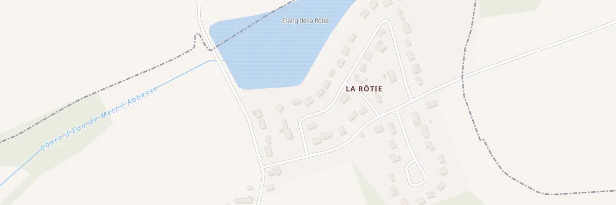Plan du 51 Etang de la Rotie à Domats