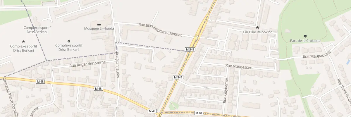 Plan du 12 Rue Clémenceau à Wattignies