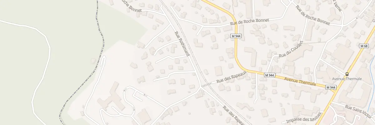 Plan du 12 Rue de Rothimard à Chamalières