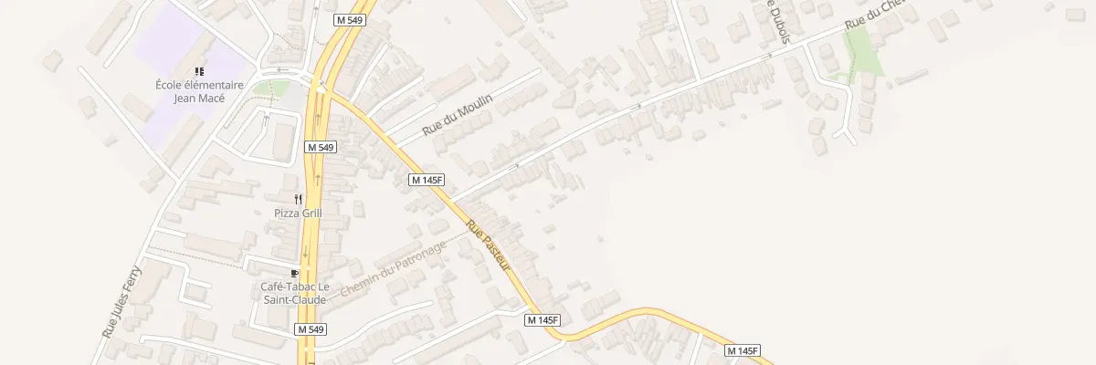 Plan du 14 Rue du Chevalier de La Barre à Wattignies
