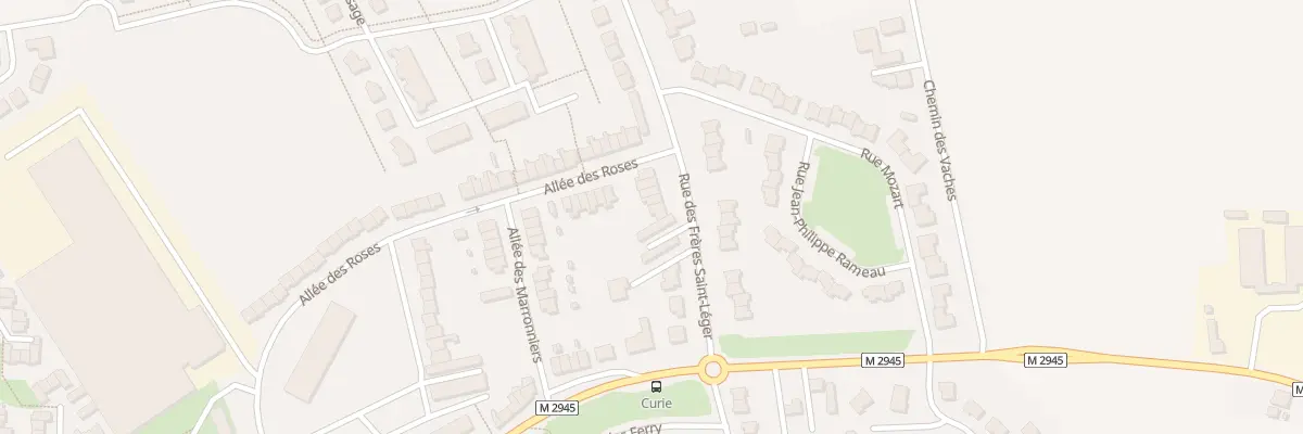 Plan du 23 Rue des Frères Saint-Léger à Wervicq-Sud