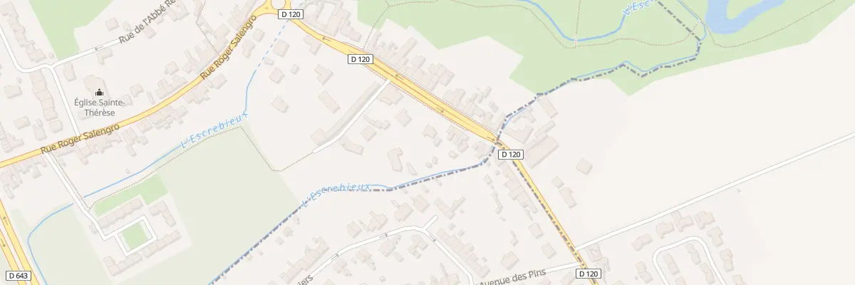 Plan du 109 Rue Marie Curie à Lauwin-Planque