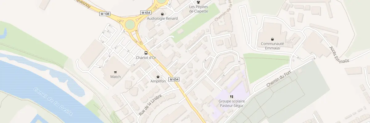 Plan du 78T Rue de Quesnoy à Wambrechies