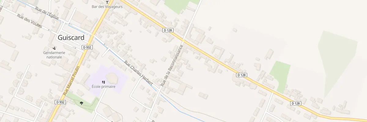 Plan du 47 Rue de la Reconnaissance à Guiscard
