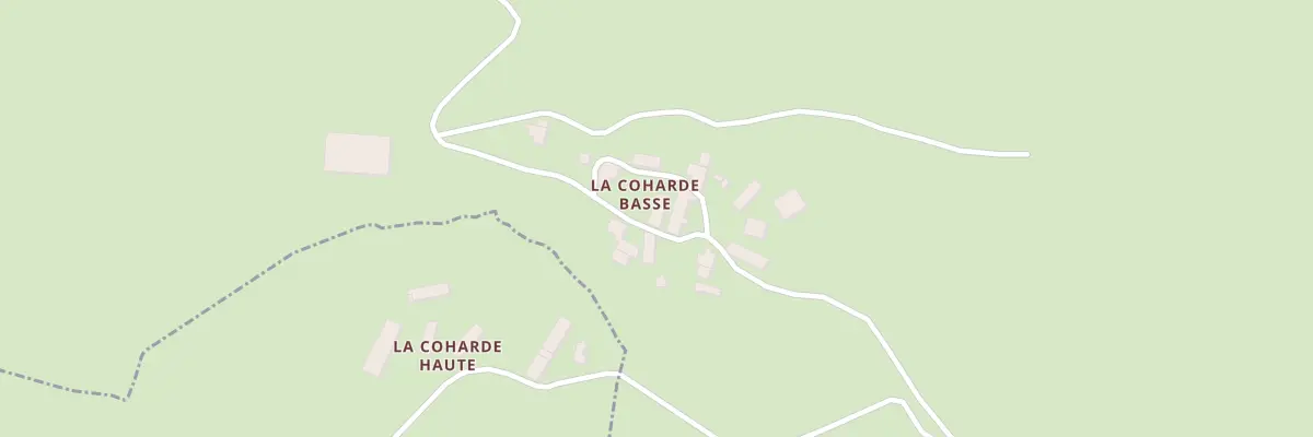 Plan du 6014 La Coharde à Laurie