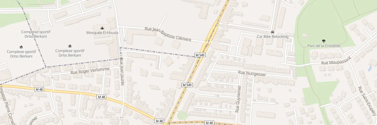 Plan du 6 Rue Clémenceau à Wattignies