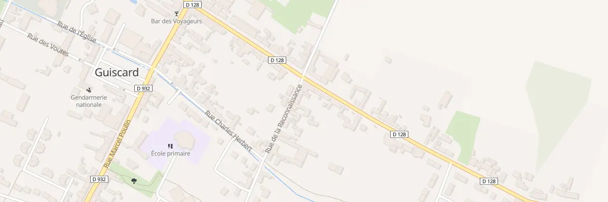 Plan du 21 Rue de la Reconnaissance à Guiscard