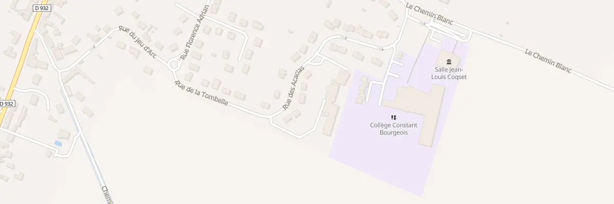 Plan du 277 Rue des Acacias à Guiscard