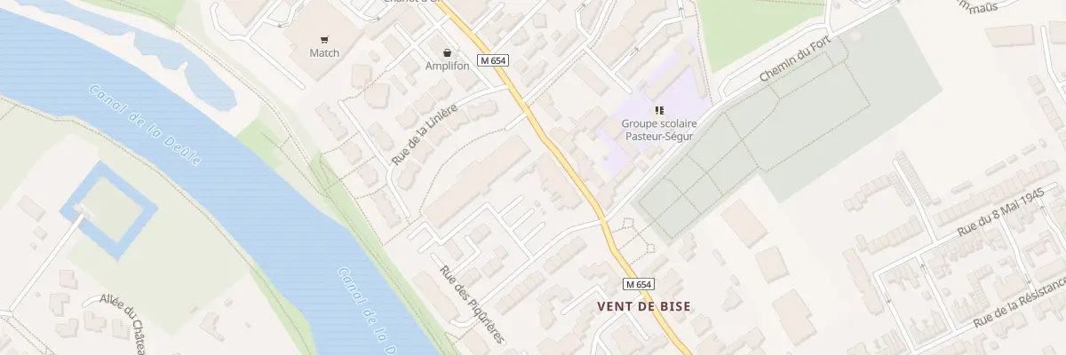Plan du 33 Rue de Quesnoy à Wambrechies