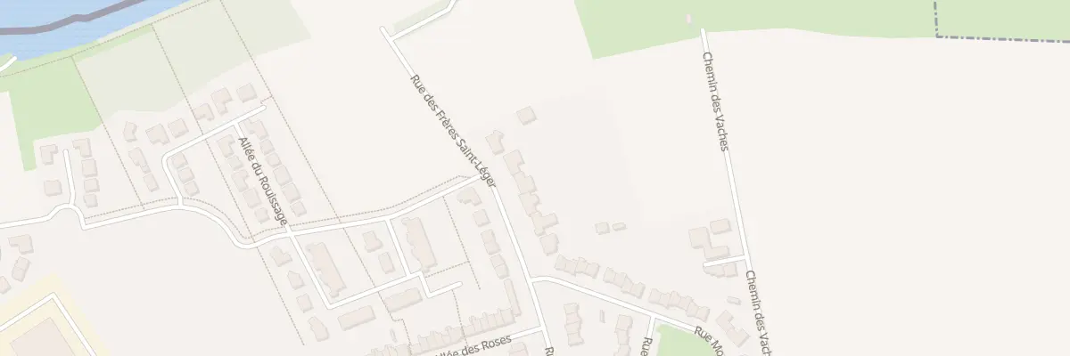 Plan du 32 Rue des Frères Saint-Léger à Wervicq-Sud