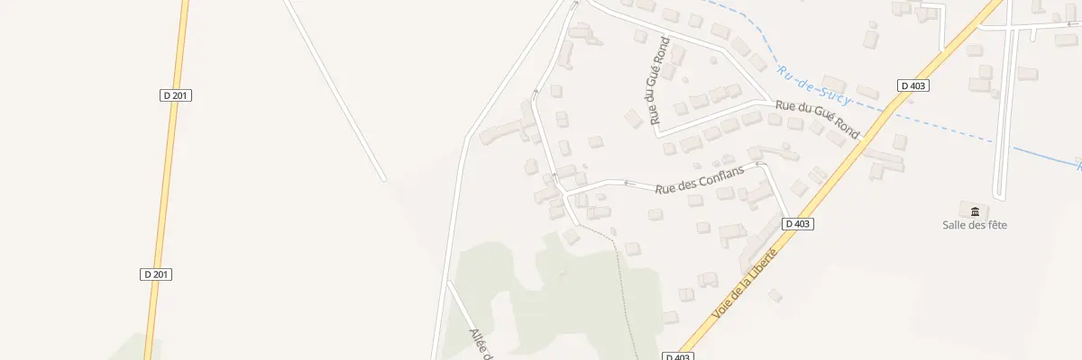 Plan du 20 Rue des Conflans à Montigny-Lencoup