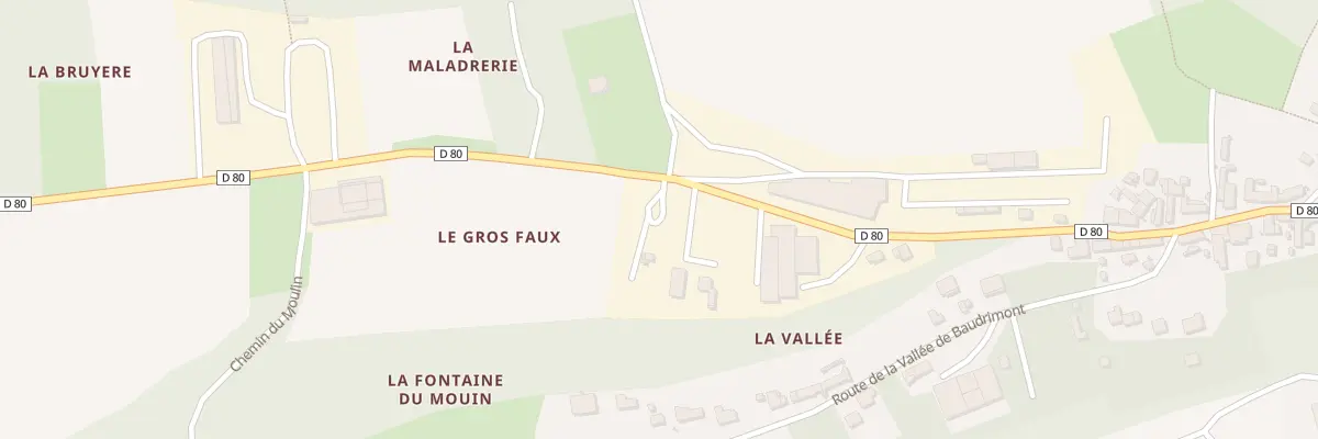 Plan du 53 Rue du Docteur Mouflier à Haramont