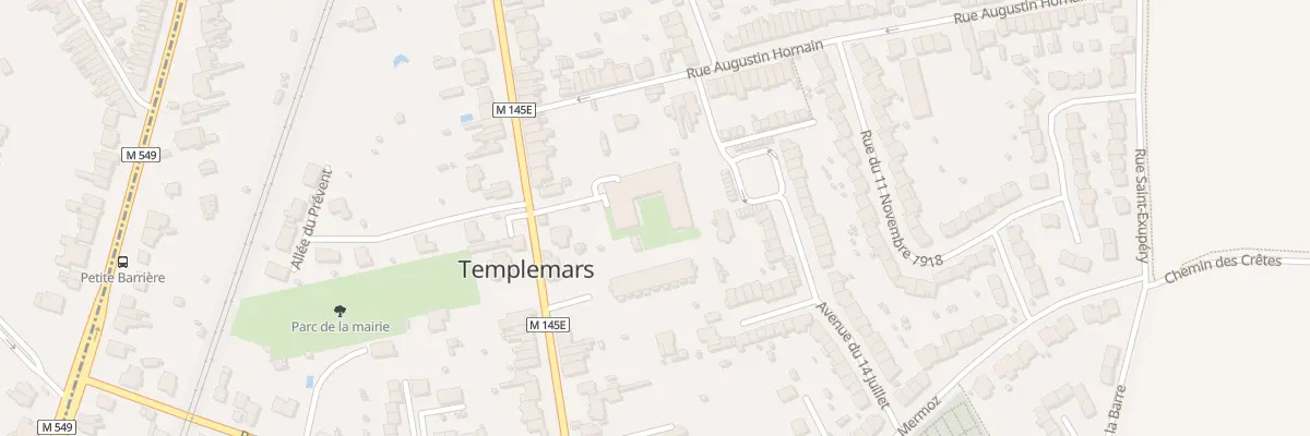 Plan du 92B Rue Jules Guesde à Templemars