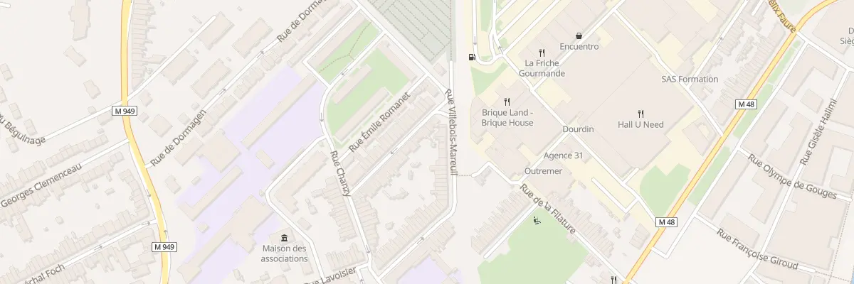 Plan du 36 Rue Varlet à Saint-André-lez-Lille