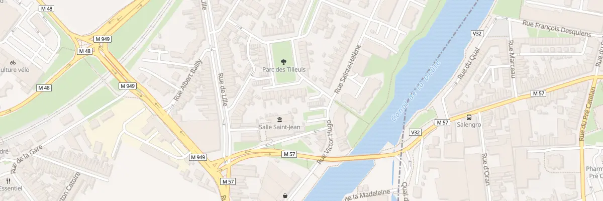 Plan du 23 Pl des Tilleuls à Saint-André-lez-Lille