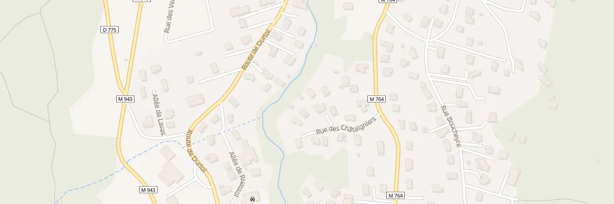 Plan du 6 Rue des Chataigniers à Nohanent