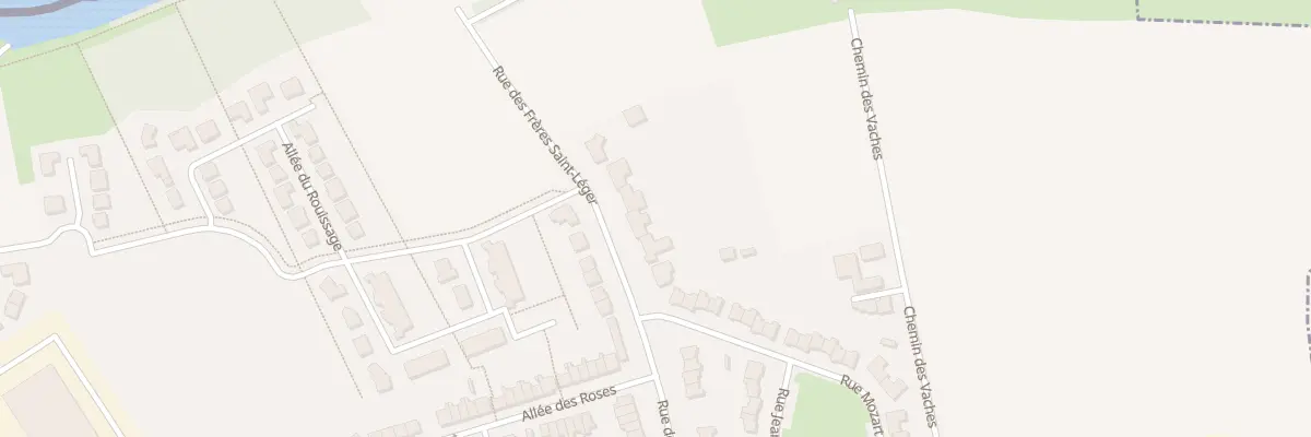 Plan du 30 Rue des Frères Saint-Léger à Wervicq-Sud
