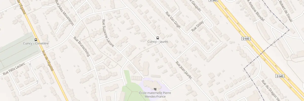 Plan du 472 Rue Jean Jaurès à Cuincy