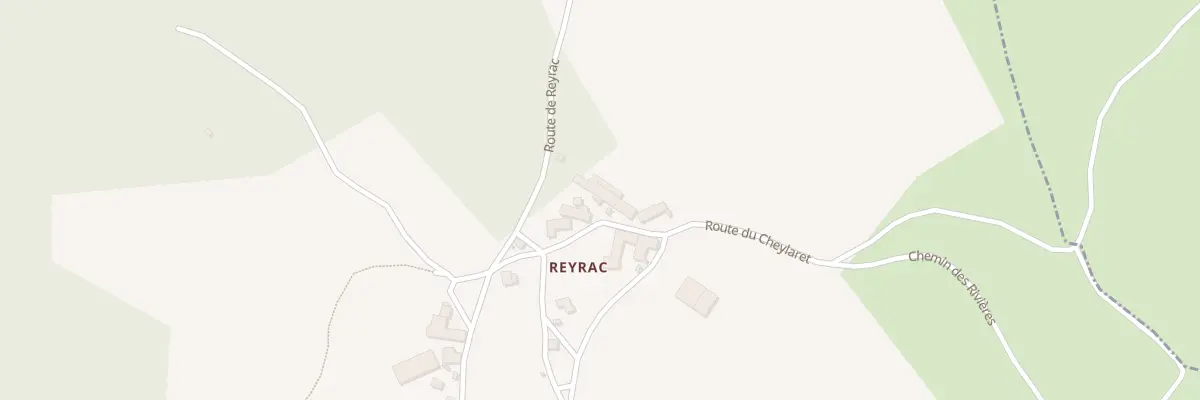 Plan du 5055 Reyrac à Brion