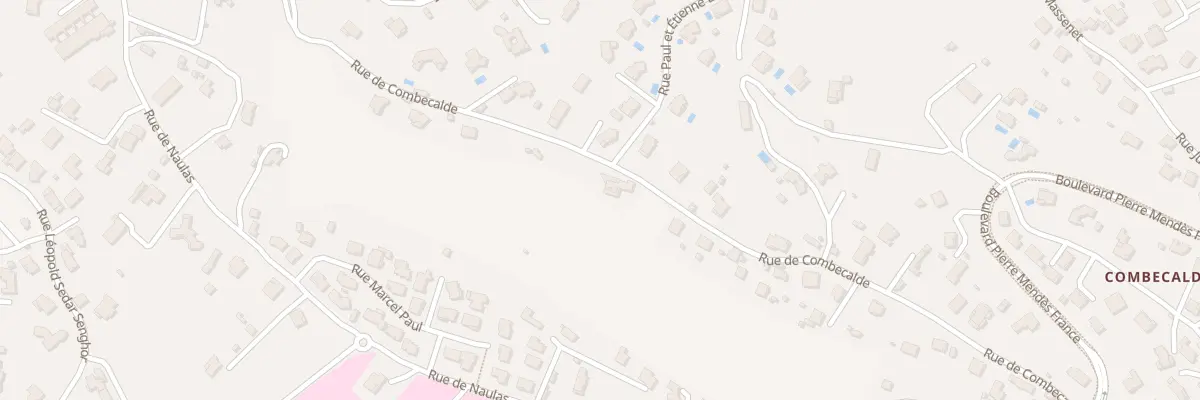 Plan du 1045 Rue de Combecalde à Millau
