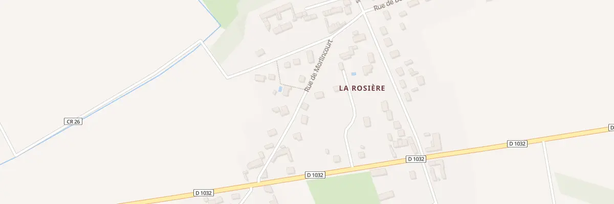 Plan du 103 Rue de Morlincourt à Salency