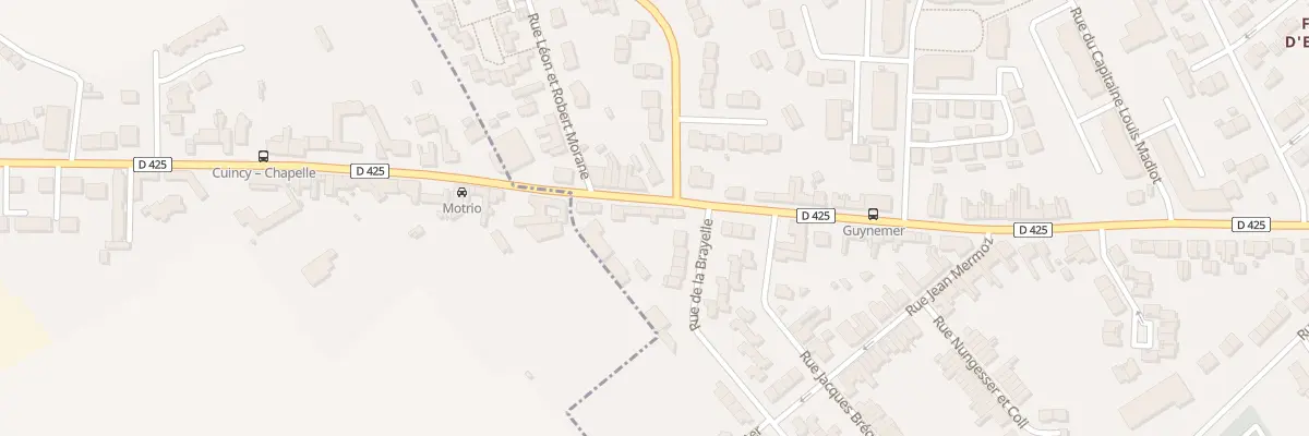 Plan du 857 Rue Guynemer à Douai