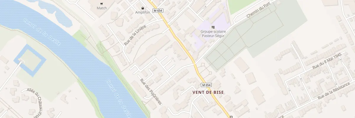Plan du 19 Rue de Quesnoy à Wambrechies