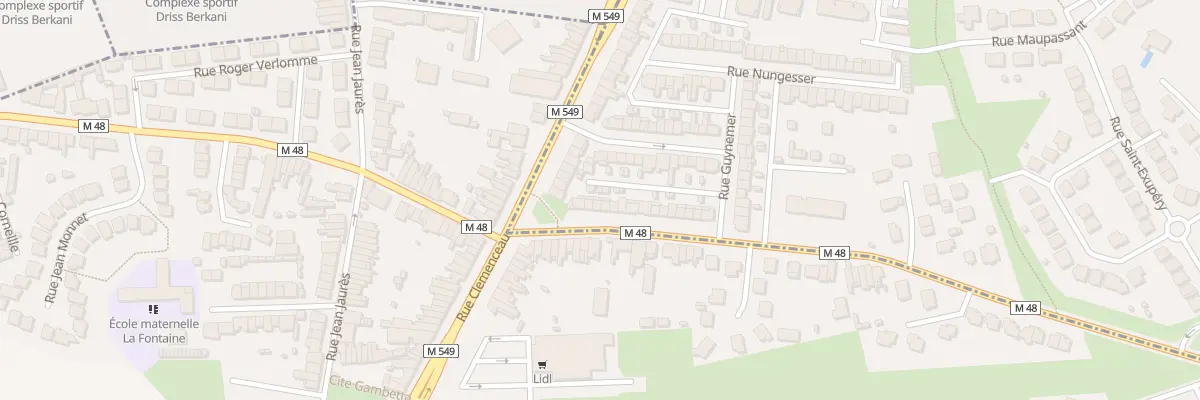 Plan du 414 Rue d’Haubourdin à Faches-Thumesnil