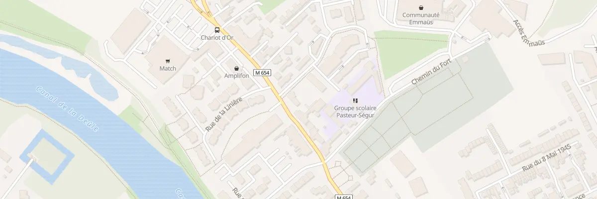 Plan du 60 Rue de Quesnoy à Wambrechies