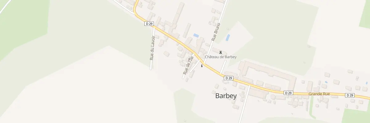 Plan du 5051 Gr Grande Rue à Barbey